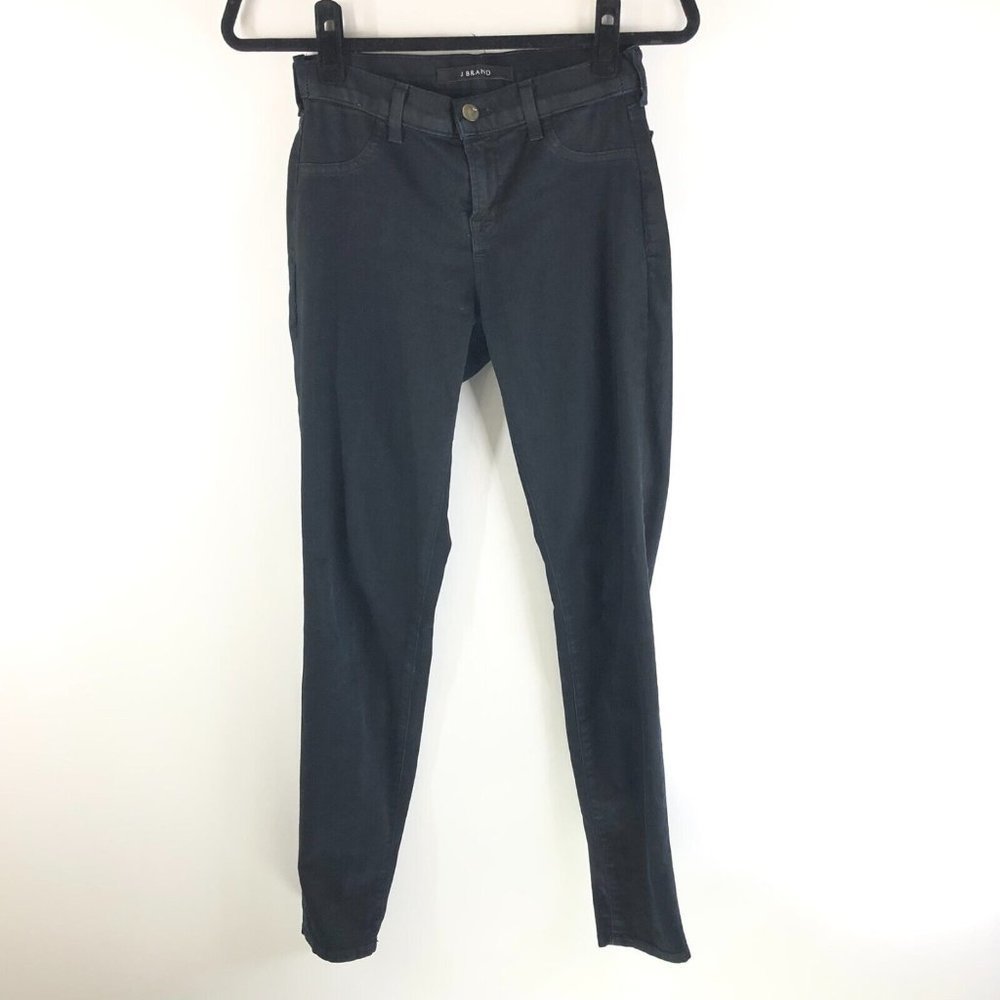 J Brand Womens Jeans Skinny Stretch Black Size 28
